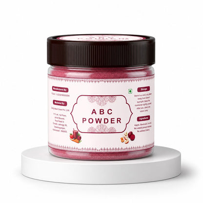 ABC Powder 100gms (Apple, Beetroot, Carrot)  - Pure Nutrition - No Added Sugars