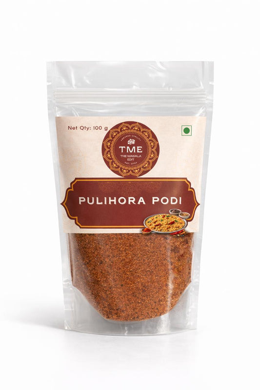 Pulihora Podi (Tangy Tamarind Rice Spice Blend)
